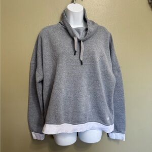 Under Armour Women's Cold Weather Funnel Neck Top, Grey, Size L